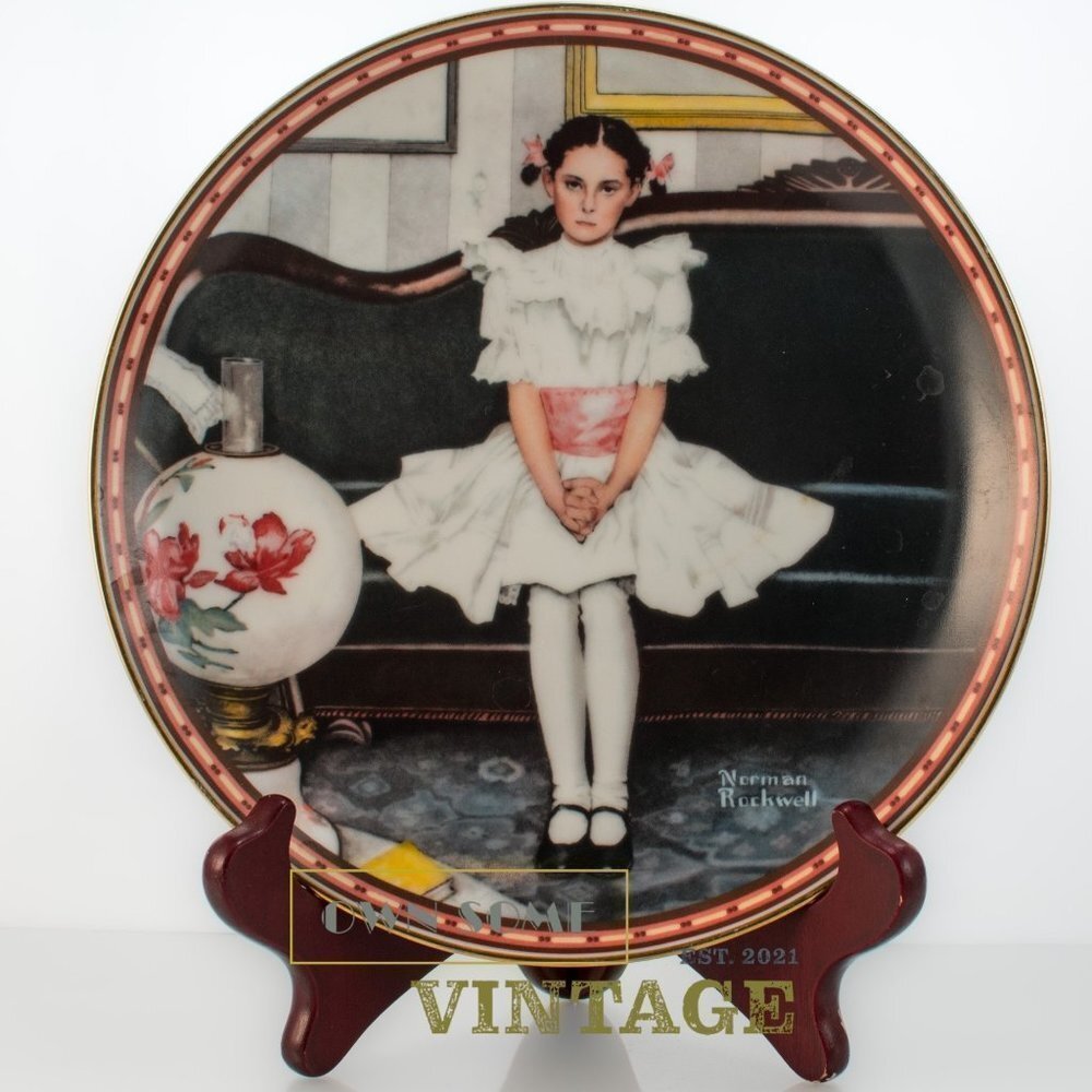 NORMAN Rockwell Collectors Plates | Nostalgic Decor | The Saturday Evening Post - Picture 8 of 8